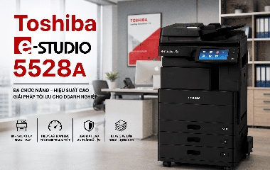 Chi phí vận hành Toshiba e-STUDIO 5528A là bao nhiêu?